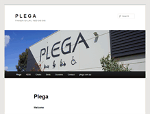 Tablet Screenshot of plega.com